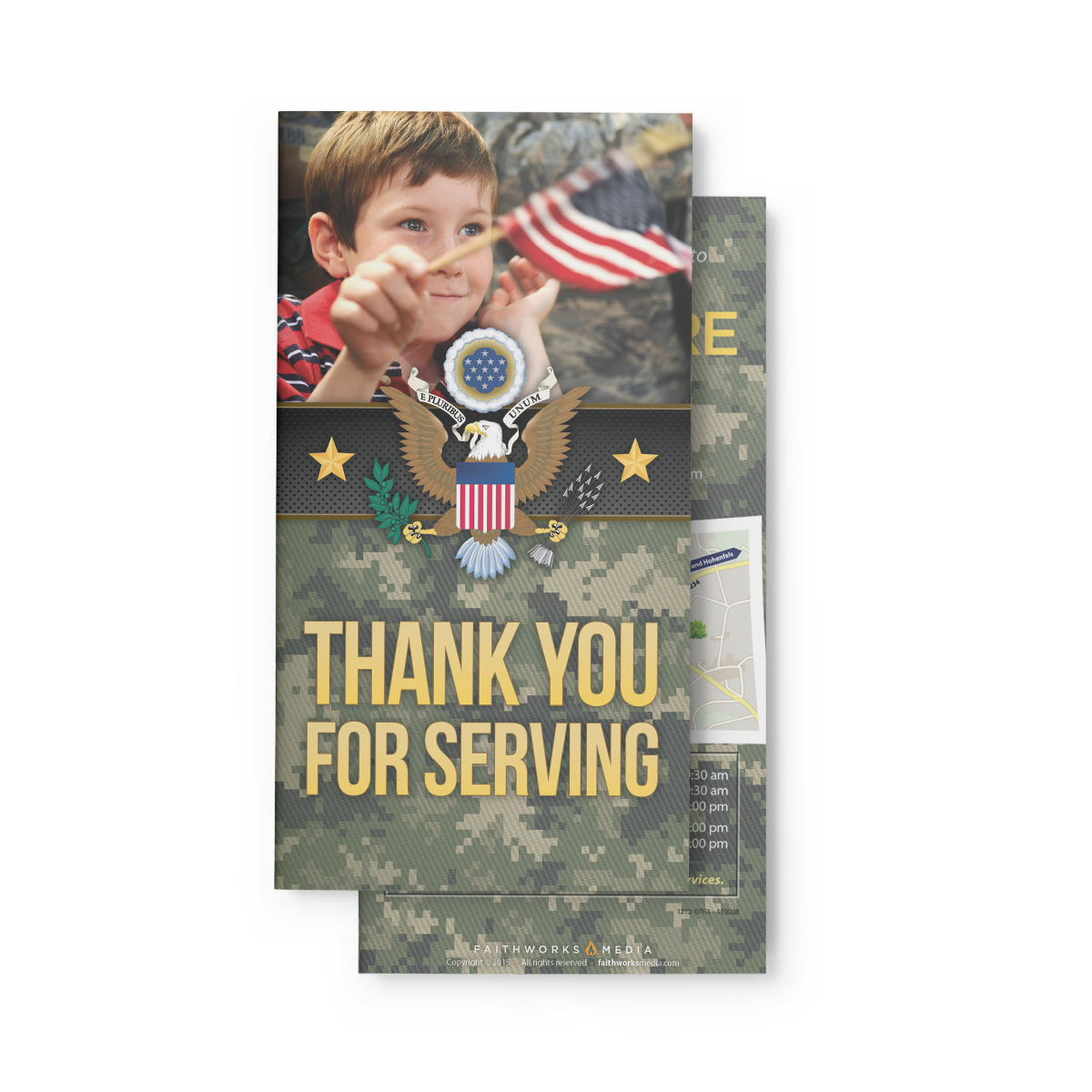 Thank You for Serving » Waving Flag