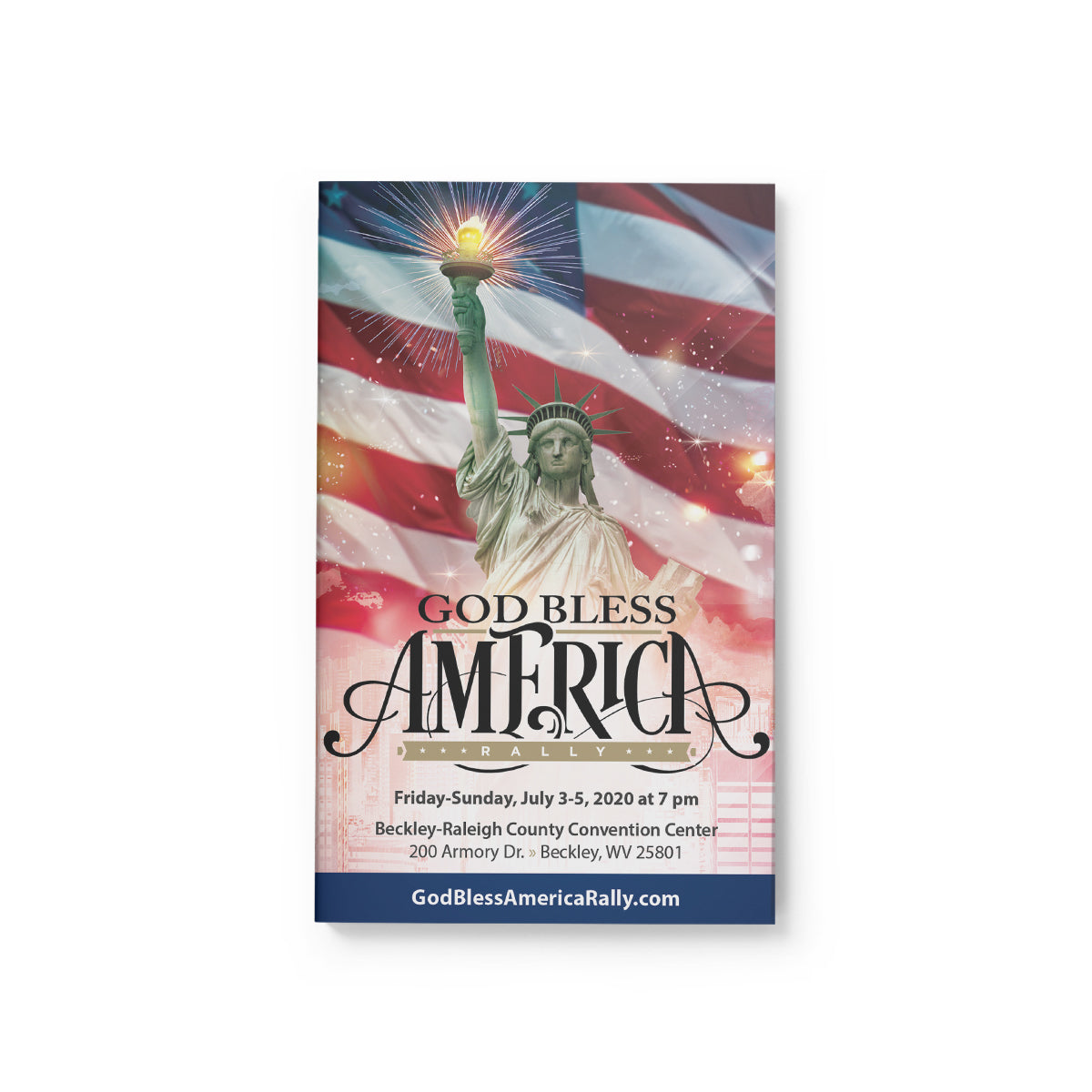 God Bless America Card