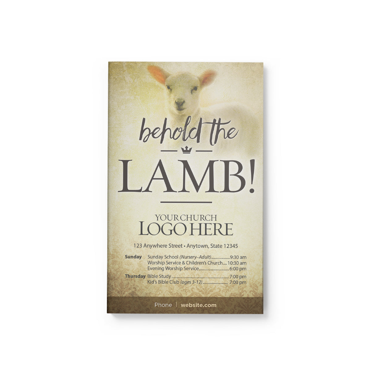 Behold The Lamb Card