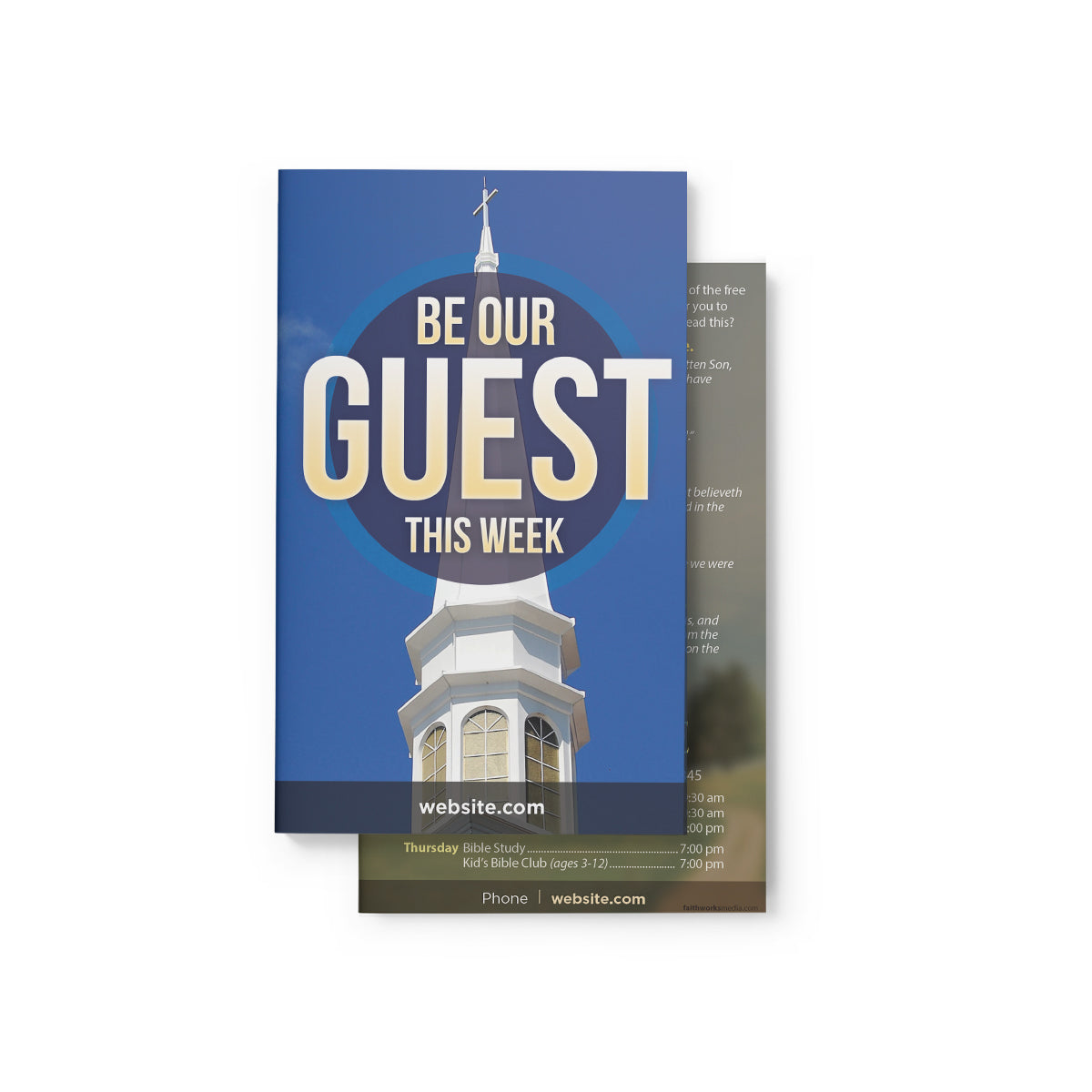 Be Our Guest Card » Steeple