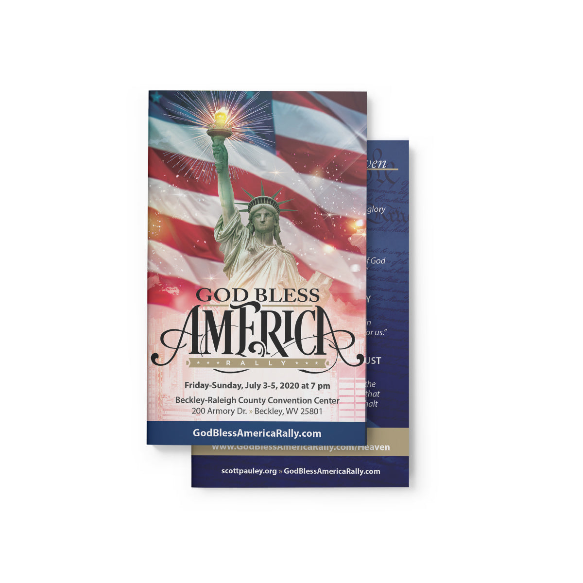 God Bless America Card