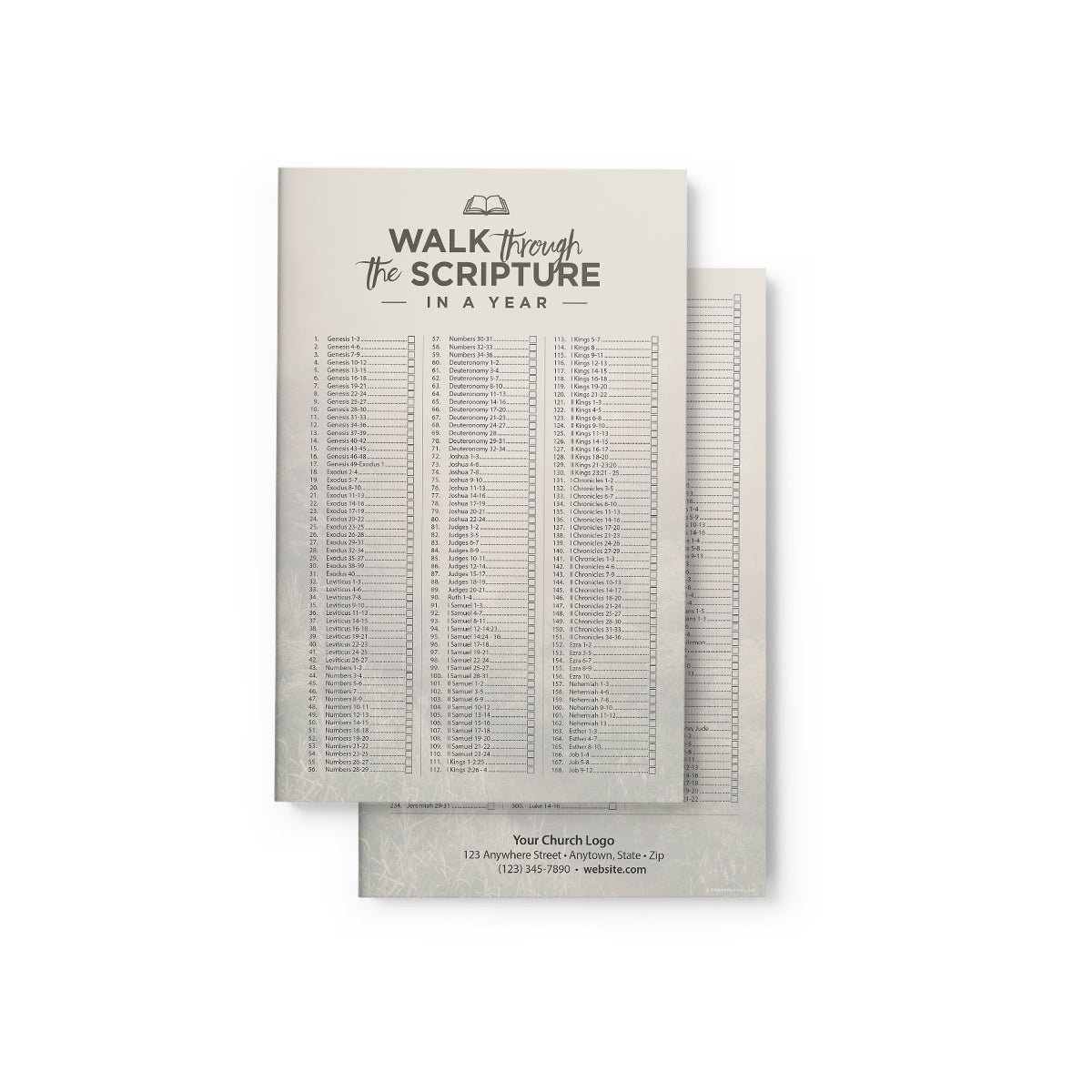 Walk Through The Scripture in a Year