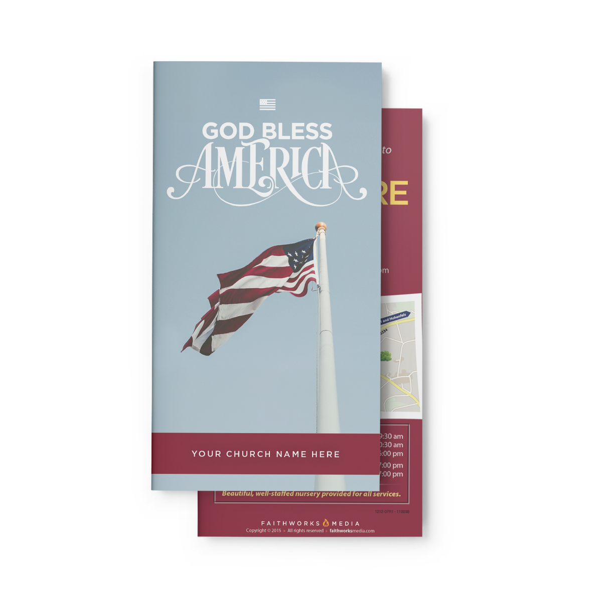 God Bless America » American Flag