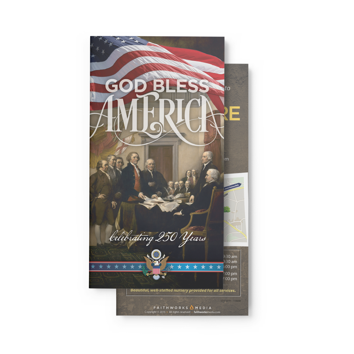 God Bless America 250th Anniversary Gospel Tract » Founding Fathers