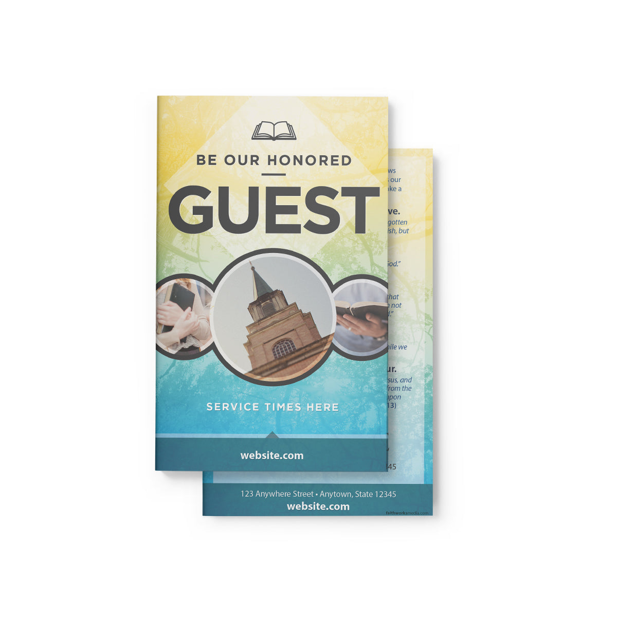 Be Our Honored Guest Card